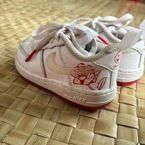 Nike Air Force ones ‘thank you’ size 6C